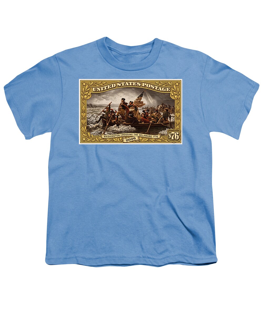 Crossing the Delaware $76 2 - Youth T-Shirt