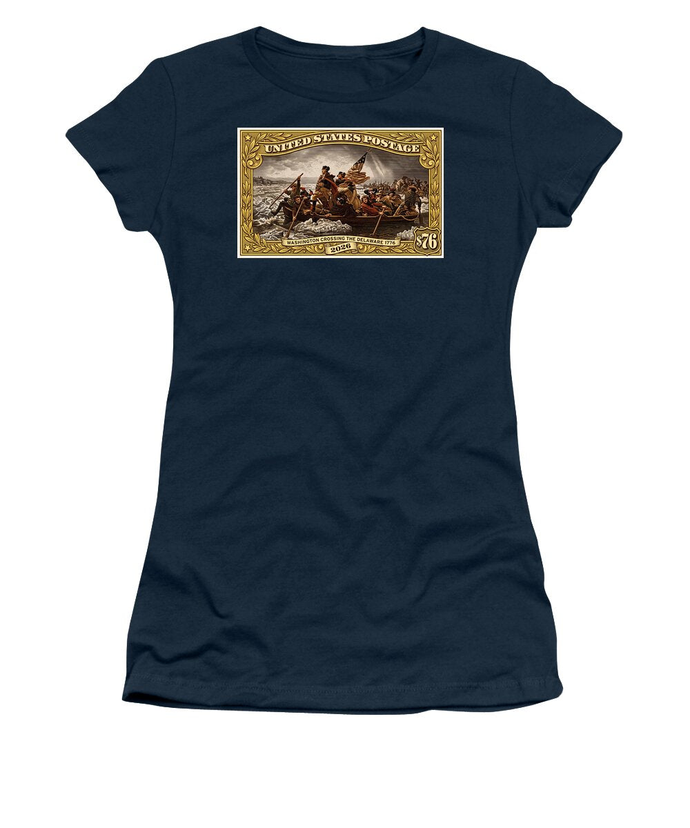 Crossing the Delaware $76 2 - Women's T-Shirt