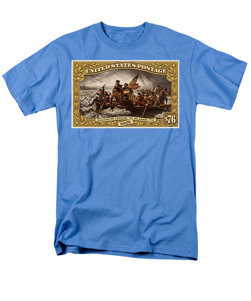 Crossing the Delaware $76 2 - Men's T-Shirt  (Regular Fit)