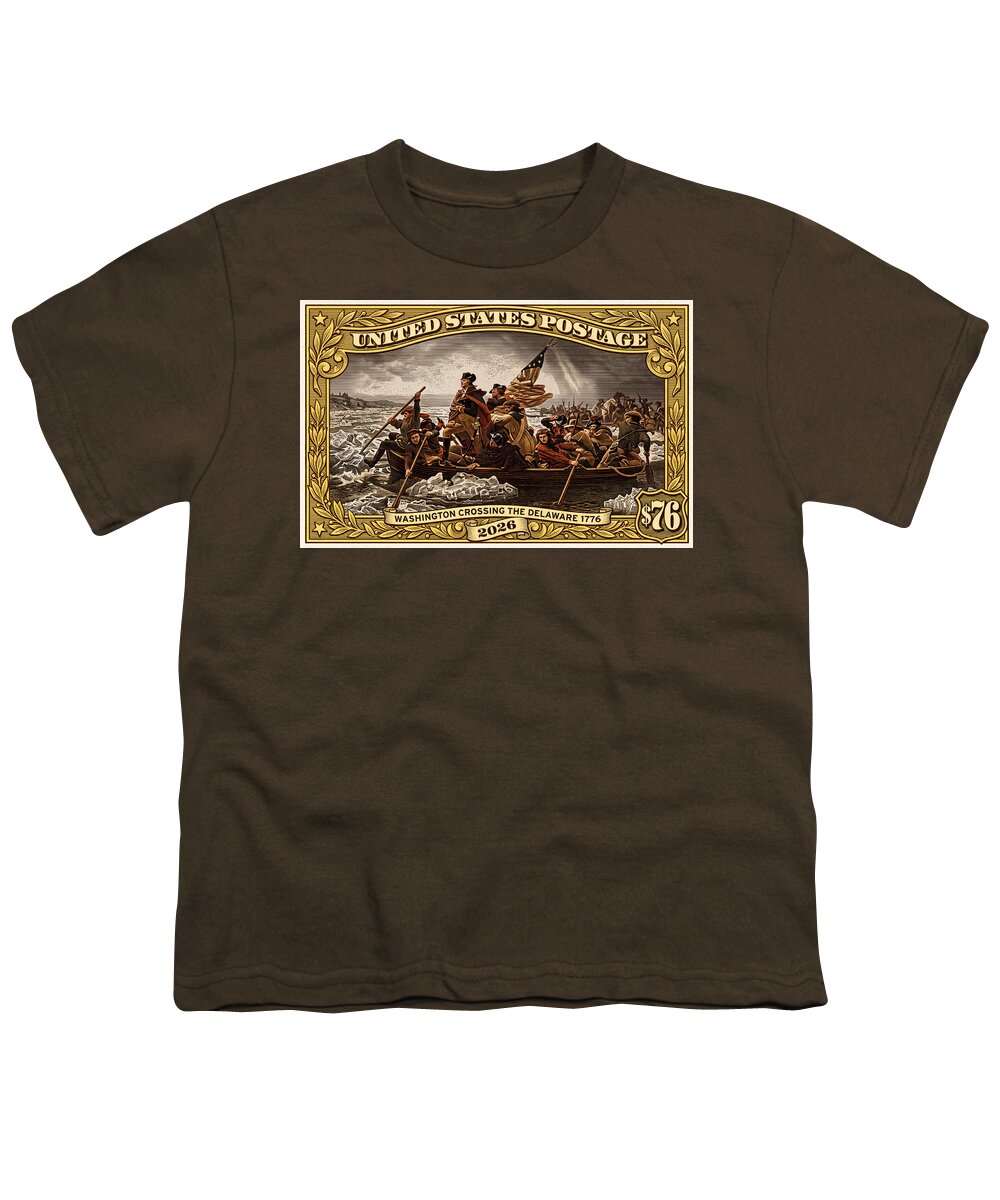 Crossing the Delaware $76 2 - Youth T-Shirt