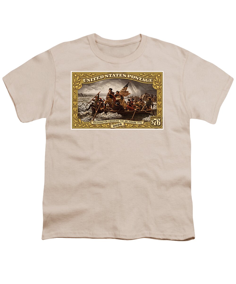 Crossing the Delaware $76 2 - Youth T-Shirt