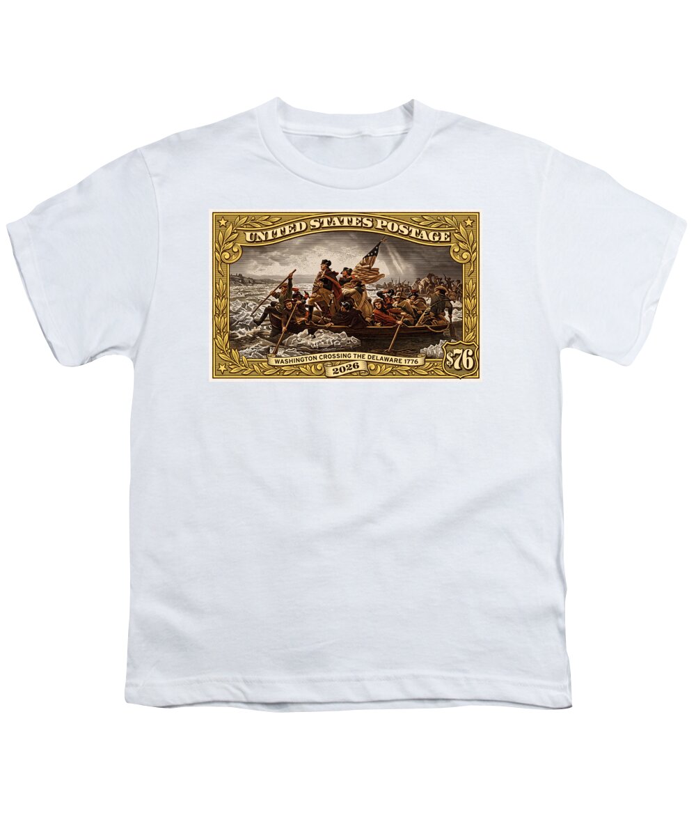 Crossing the Delaware $76 2 - Youth T-Shirt