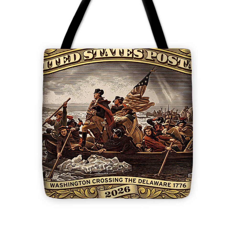 Crossing the Delaware $76 2 - Tote Bag