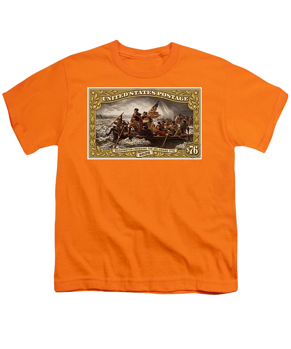 Crossing the Delaware $76 2 - Youth T-Shirt
