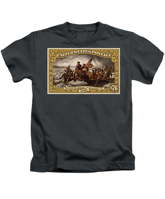 Crossing the Delaware $76 2 - Kids T-Shirt