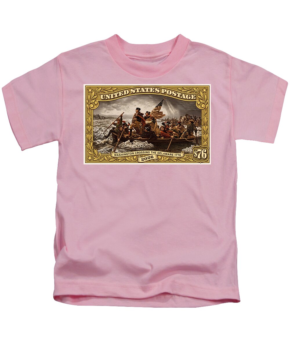 Crossing the Delaware $76 2 - Kids T-Shirt