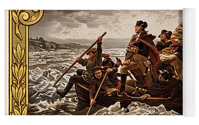 Crossing the Delaware $76 2 - Yoga Mat