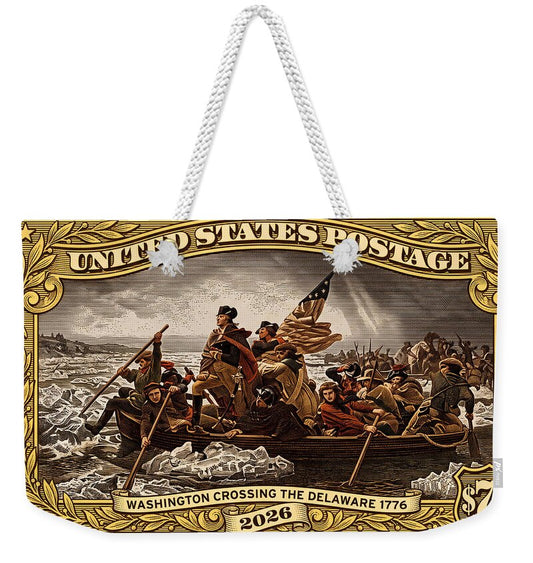Crossing the Delaware $76 2 - Weekender Tote Bag