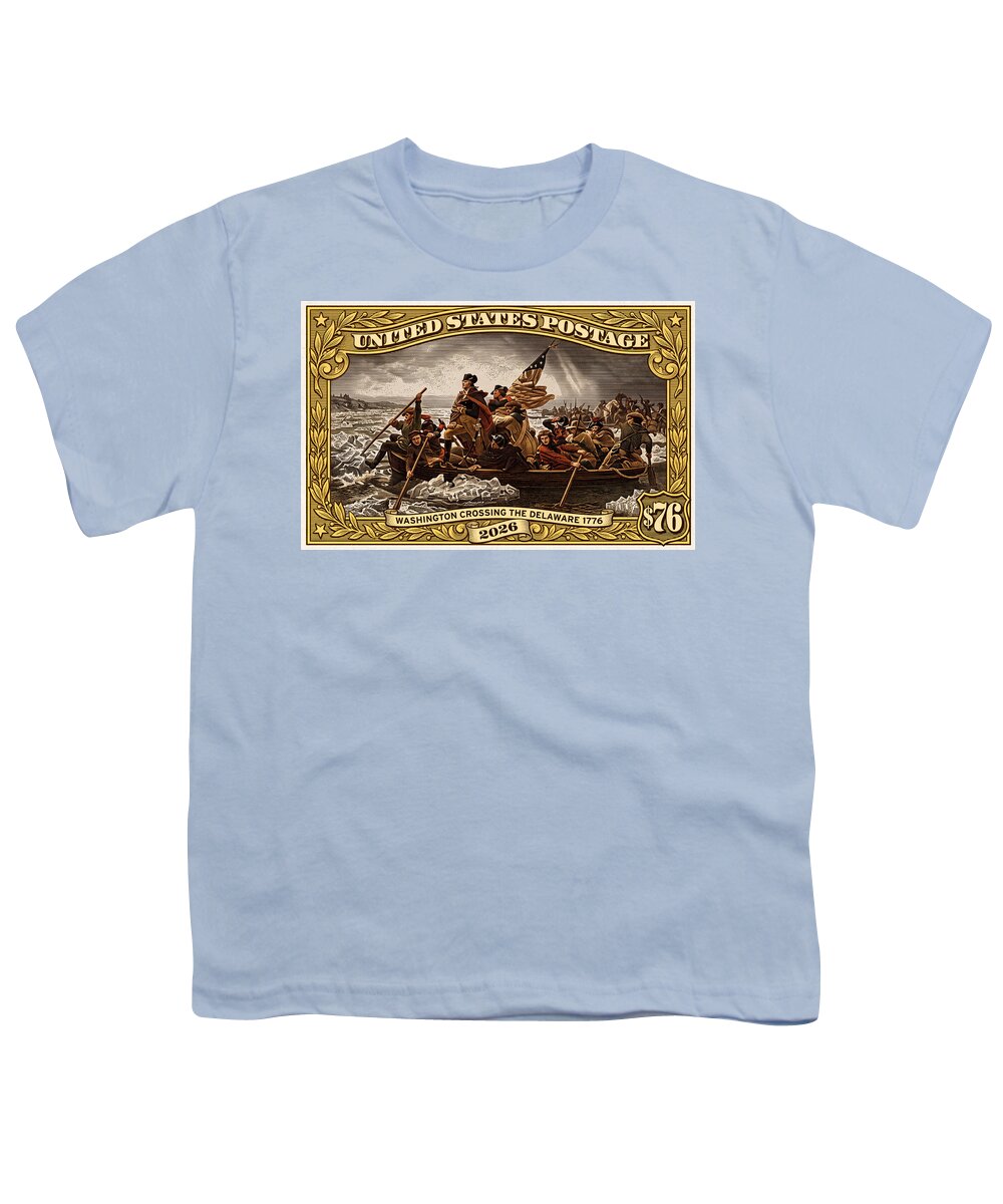 Crossing the Delaware $76 2 - Youth T-Shirt