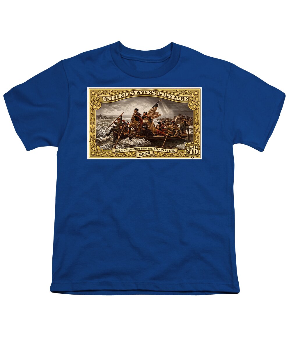 Crossing the Delaware $76 2 - Youth T-Shirt