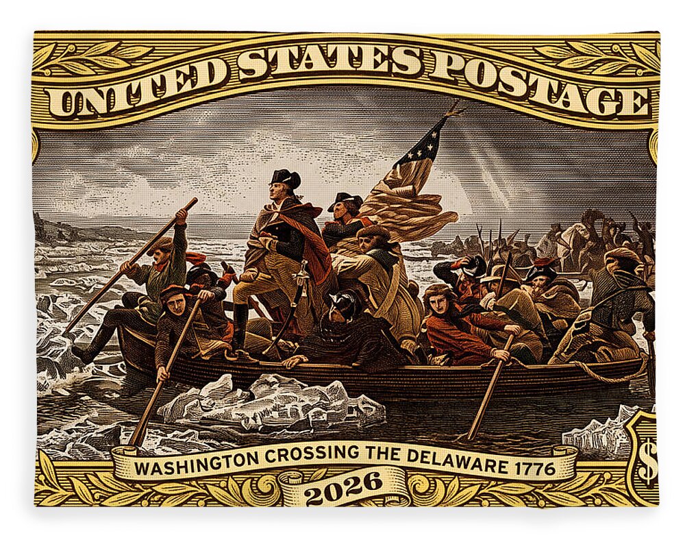 Crossing the Delaware $76 2 - Blanket
