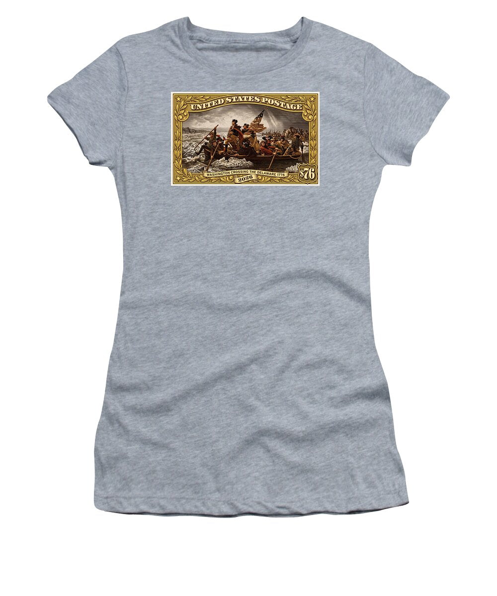 Crossing the Delaware $76 2 - Women's T-Shirt
