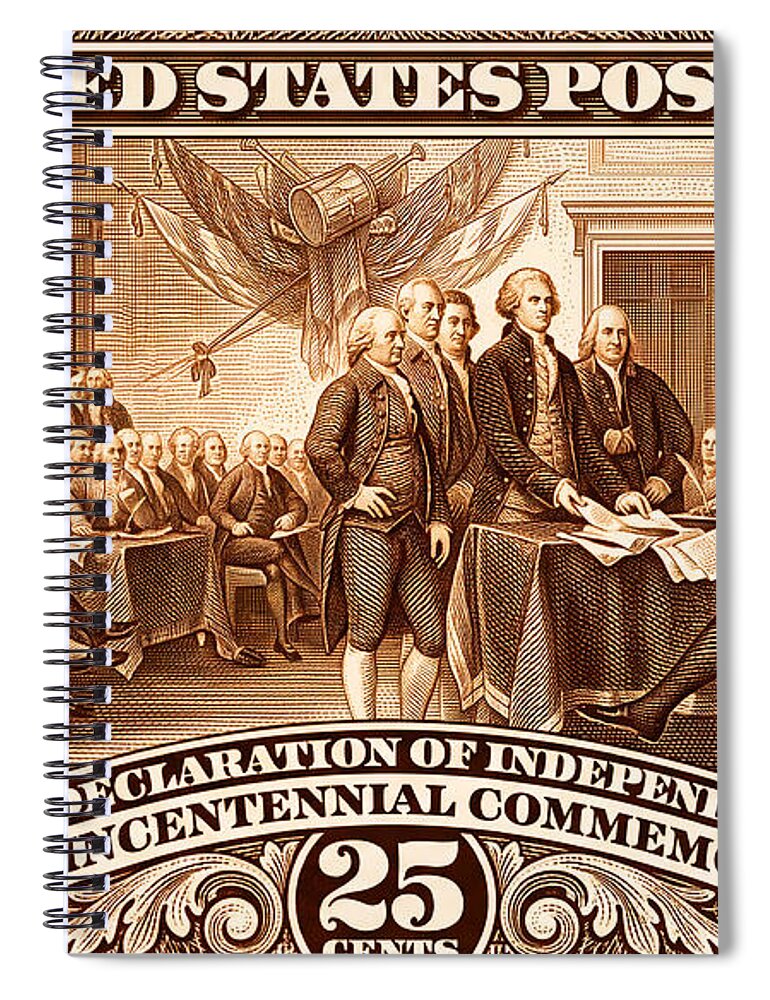 Declaration 25c 2 - Spiral Notebook
