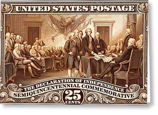 Declaration 25c 2 - Greeting Card