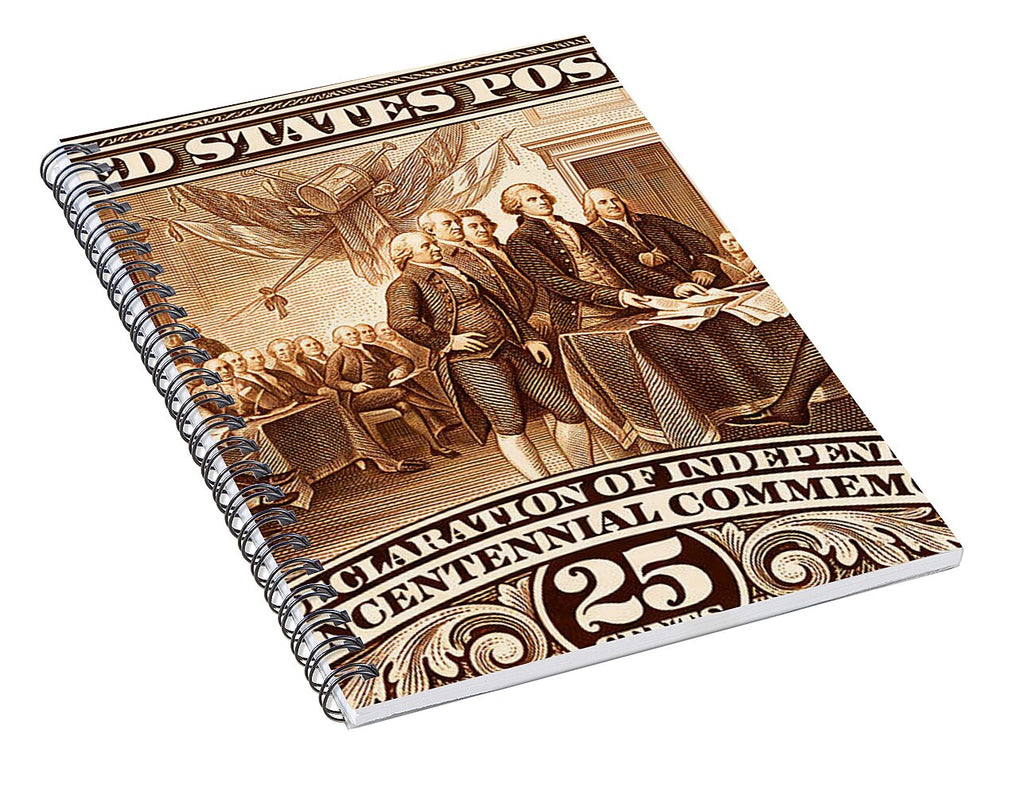 Declaration 25c 2 - Spiral Notebook