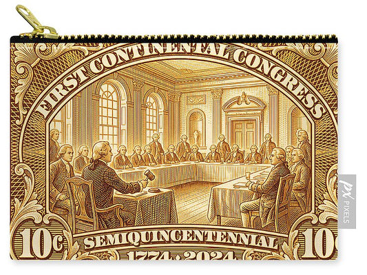 First Continental Congress 10c 1 - Zip Pouch