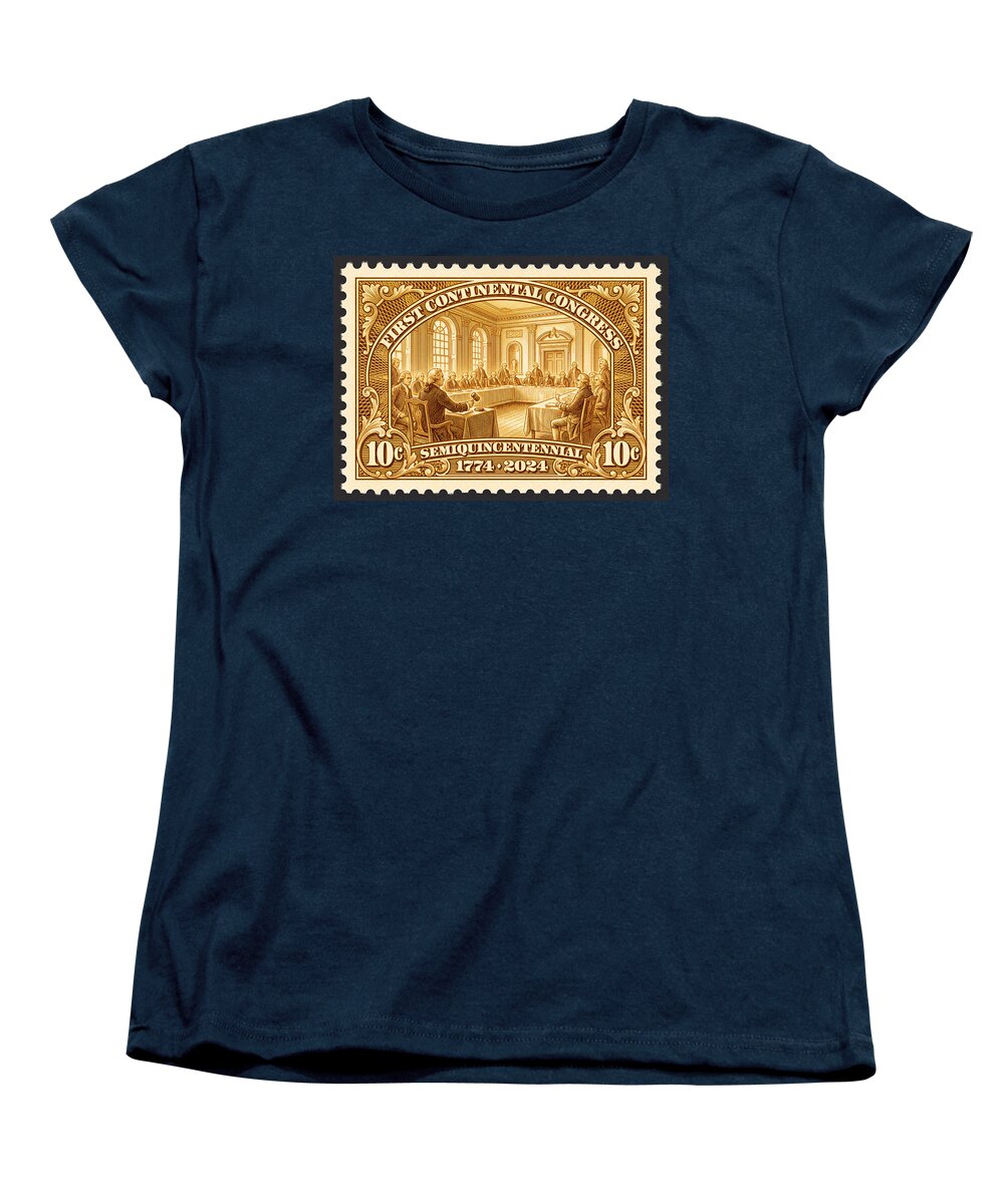 First Continental Congress 10c 1 - Women's T-Shirt (Standard Fit)