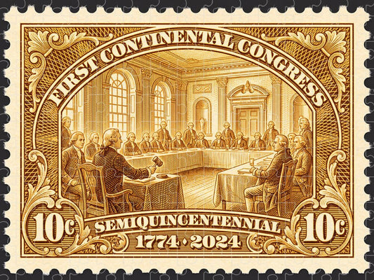 First Continental Congress 10c 1 - Puzzle