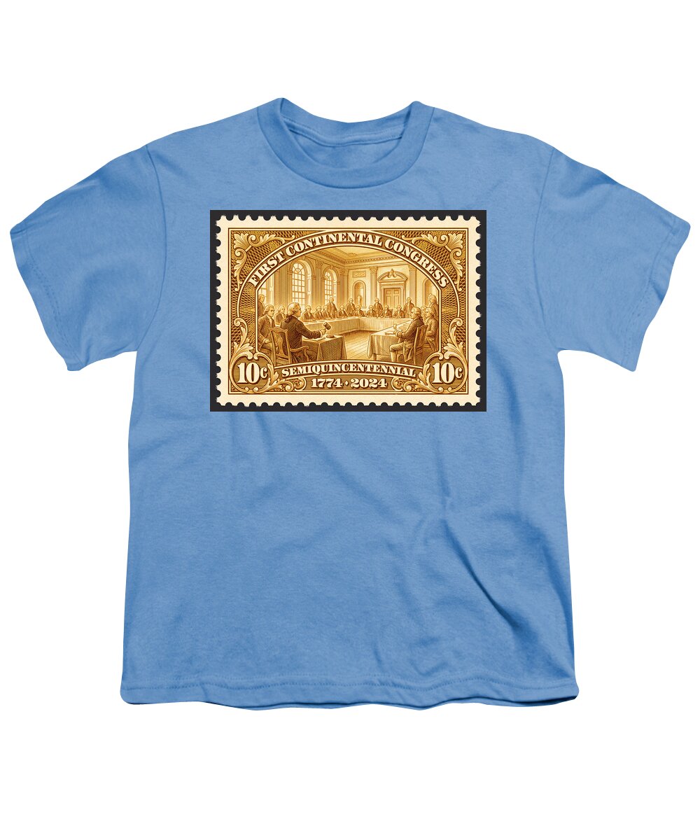 First Continental Congress 10c 1 - Youth T-Shirt
