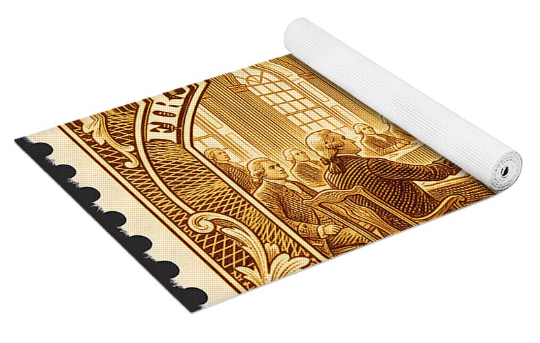 First Continental Congress 10c 1 - Yoga Mat