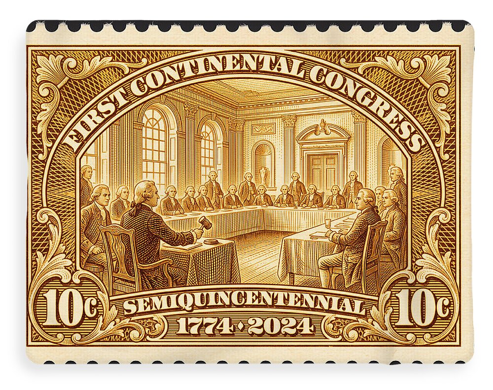 First Continental Congress 10c 1 - Blanket