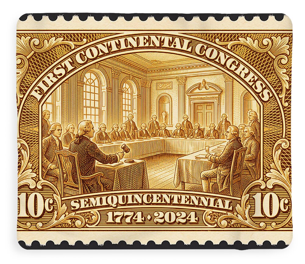 First Continental Congress 10c 1 - Blanket