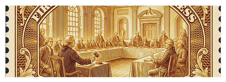 First Continental Congress 10c 1 - Yoga Mat