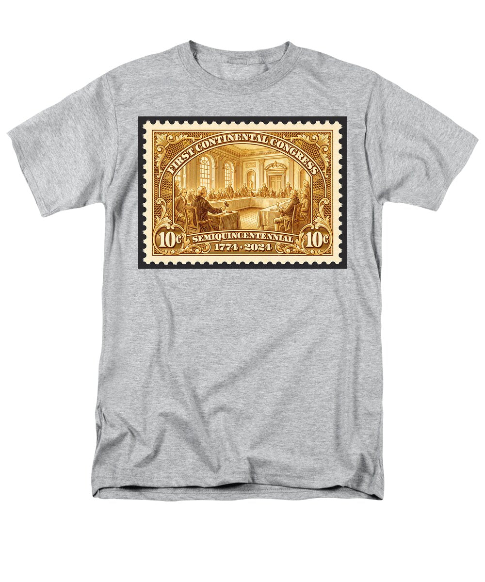 First Continental Congress 10c 1 - Men's T-Shirt  (Regular Fit)