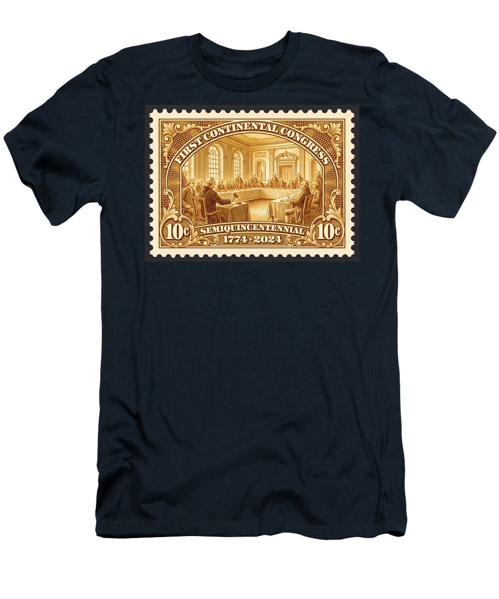 First Continental Congress 10c 1 - T-Shirt