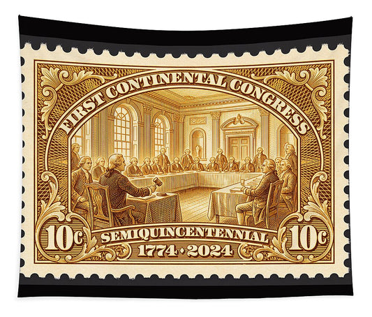 First Continental Congress 10c 1 - Tapestry
