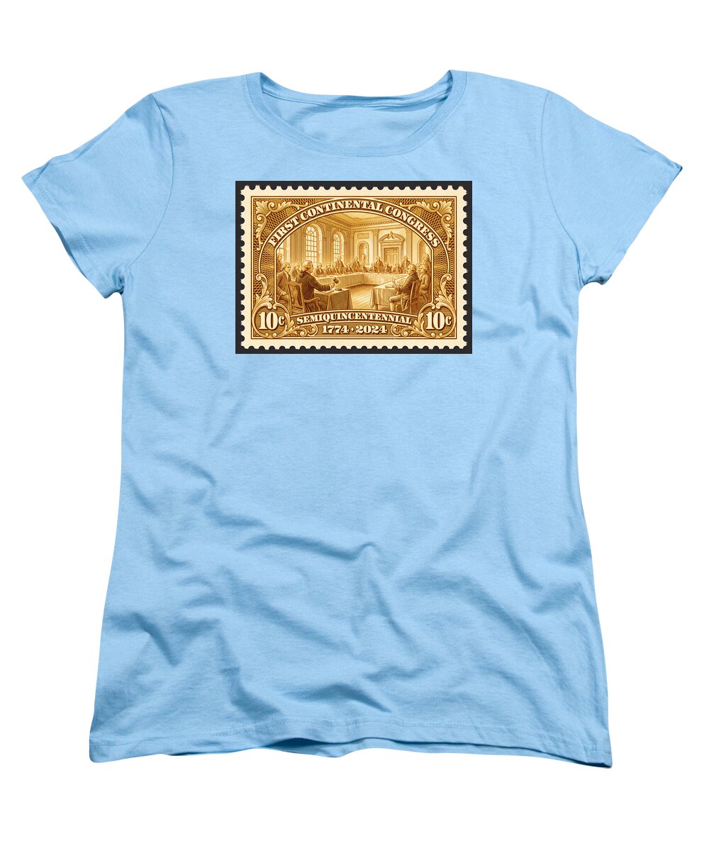 First Continental Congress 10c 1 - Women's T-Shirt (Standard Fit)