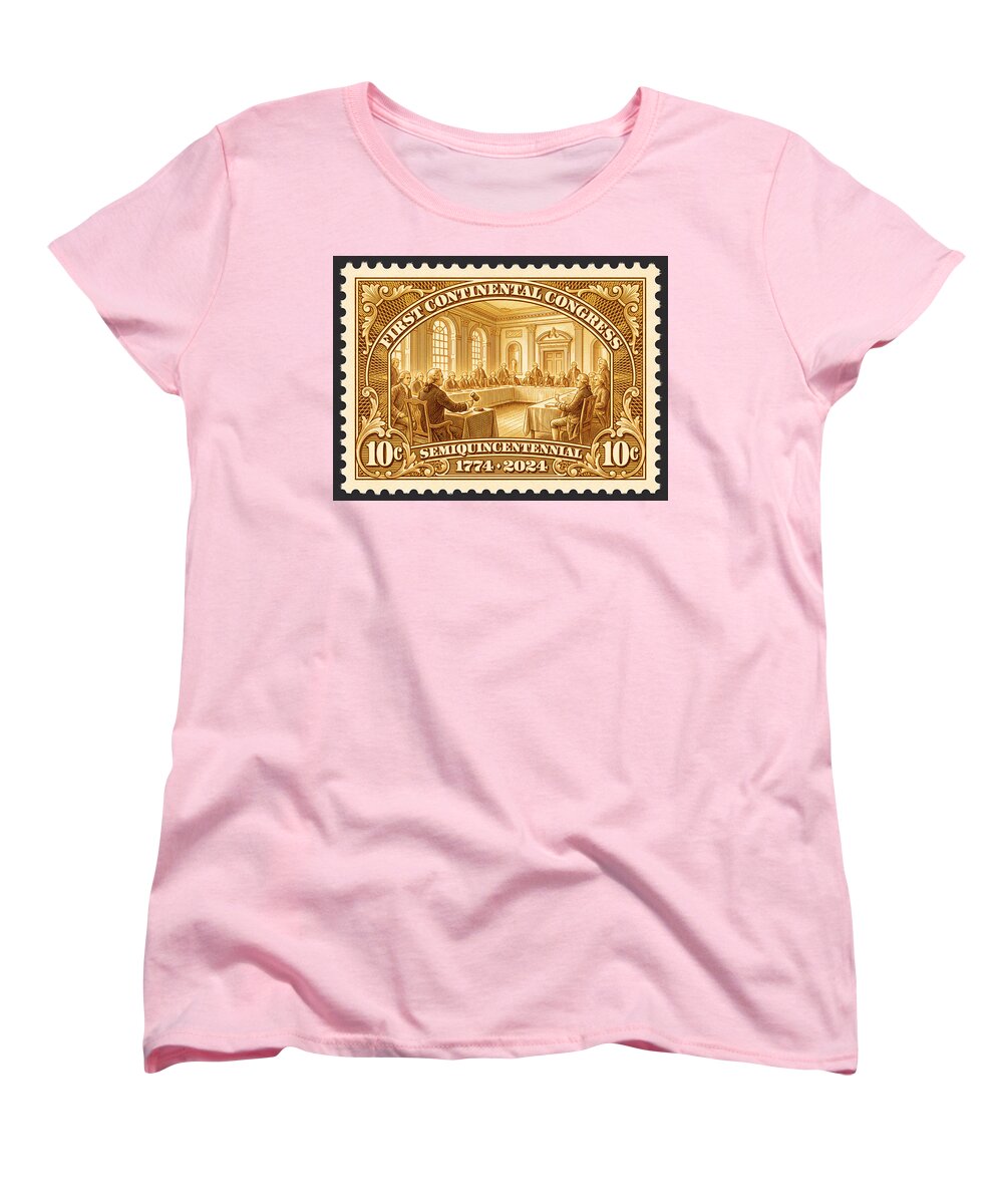 First Continental Congress 10c 1 - Women's T-Shirt (Standard Fit)