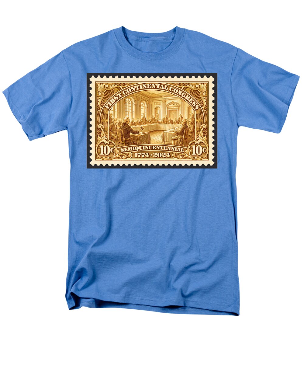 First Continental Congress 10c 1 - Men's T-Shirt  (Regular Fit)