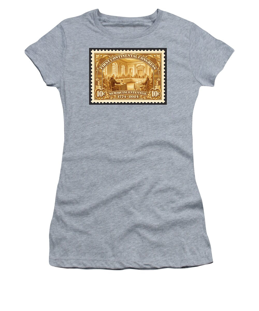 First Continental Congress 10c 1 - Women's T-Shirt