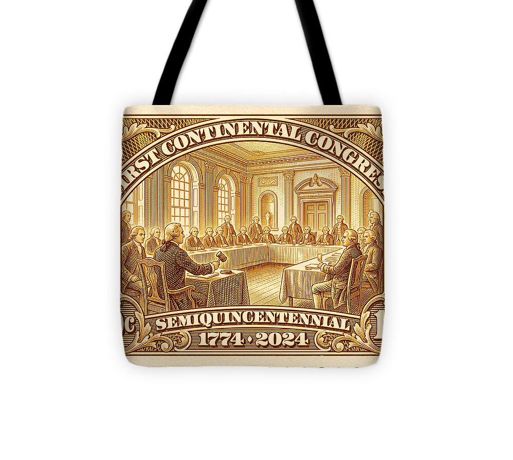 First Continental Congress 10c 1 - Tote Bag