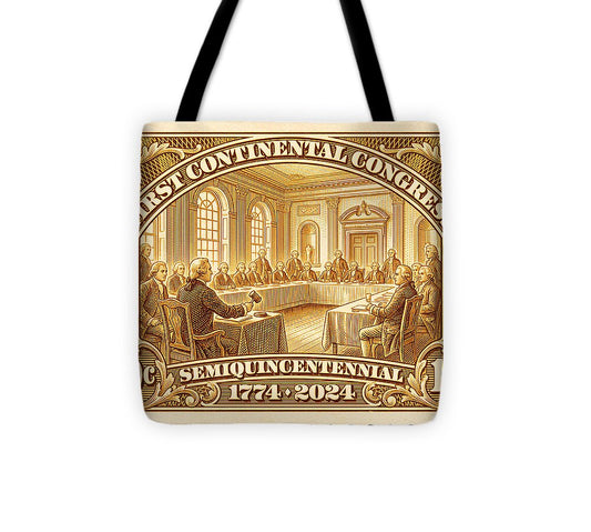 First Continental Congress 10c 1 - Tote Bag