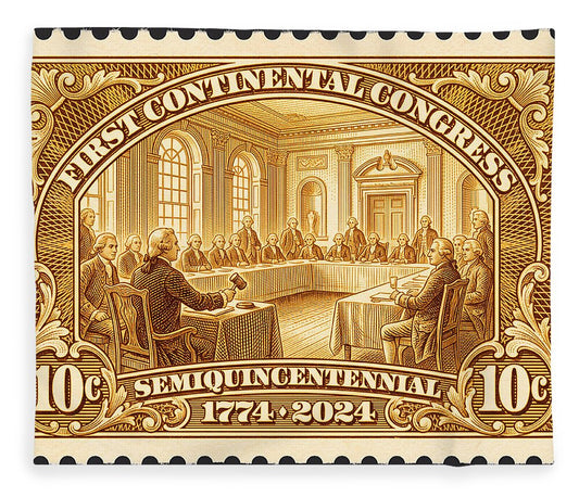 First Continental Congress 10c 1 - Blanket