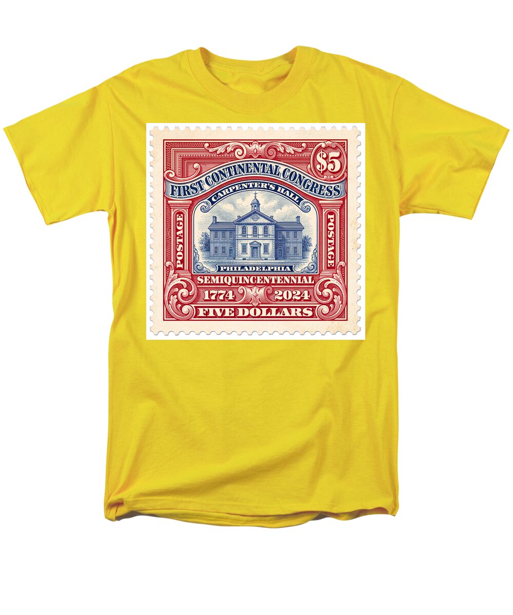 First Continental Congress $5 2 1 - Men's T-Shirt  (Regular Fit)