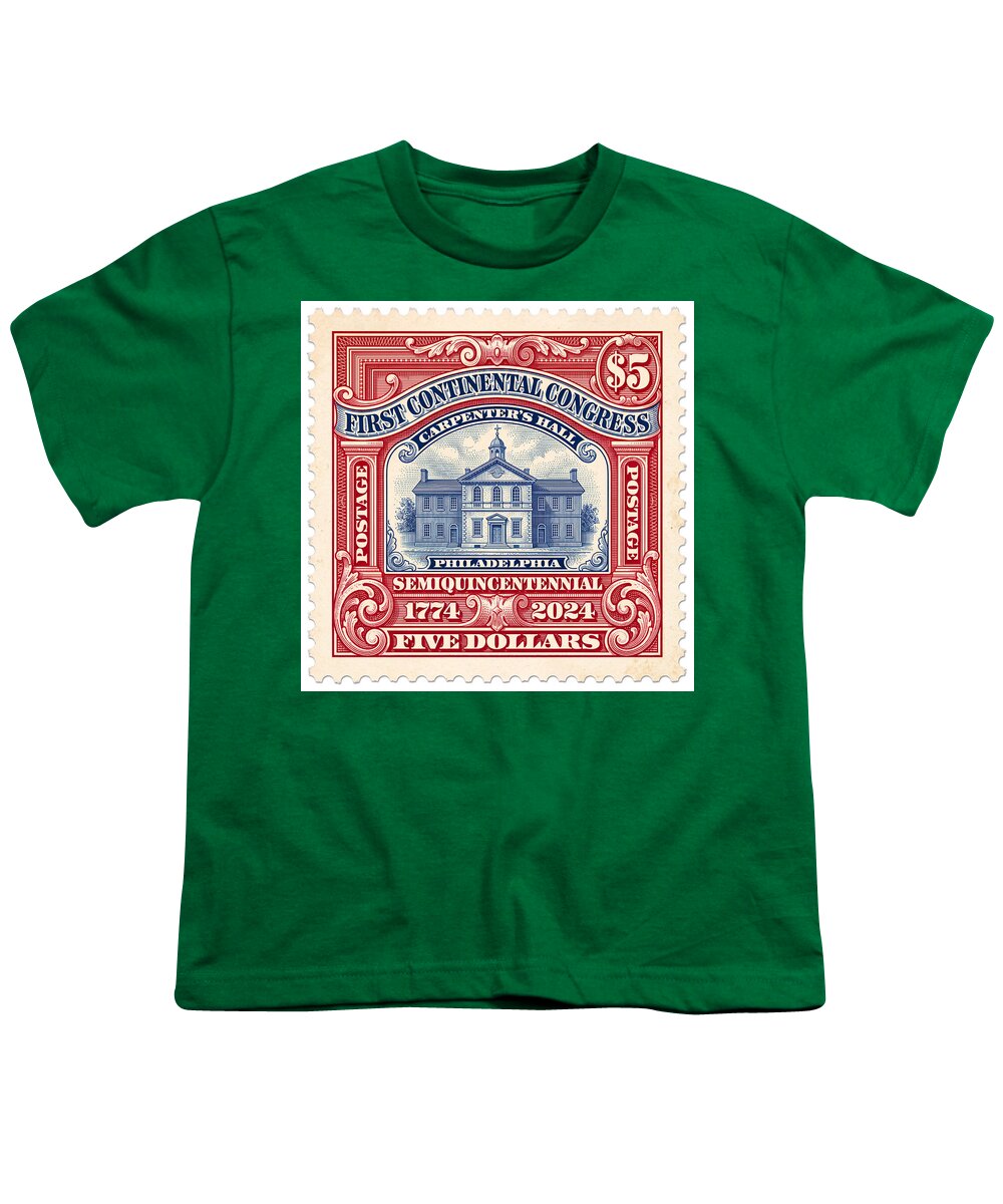 First Continental Congress $5 2 1 - Youth T-Shirt