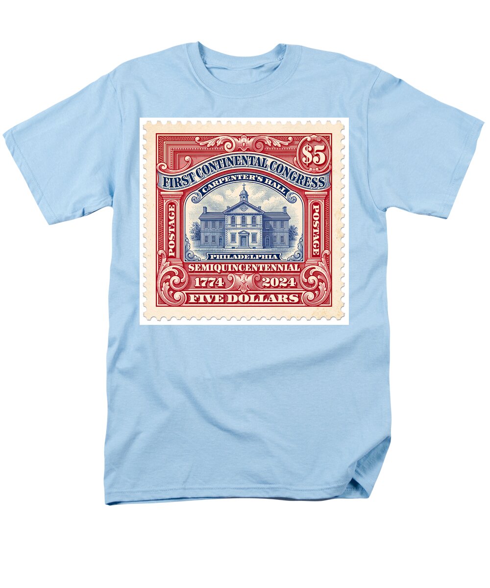 First Continental Congress $5 2 1 - Men's T-Shirt  (Regular Fit)