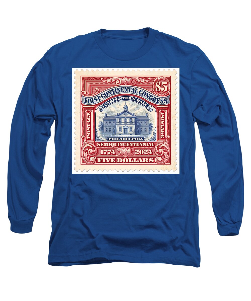 First Continental Congress $5 2 1 - Long Sleeve T-Shirt