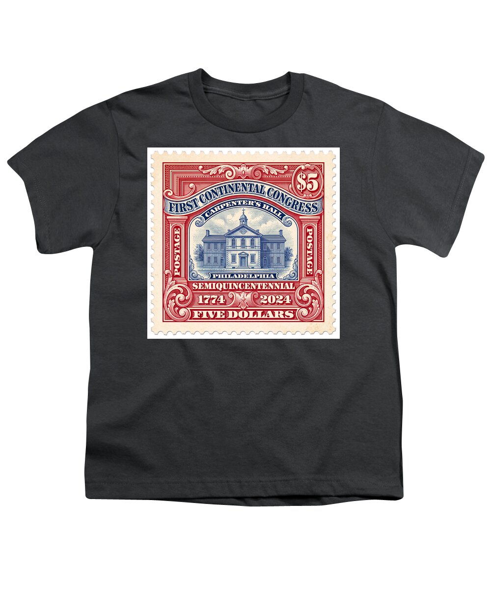First Continental Congress $5 2 1 - Youth T-Shirt