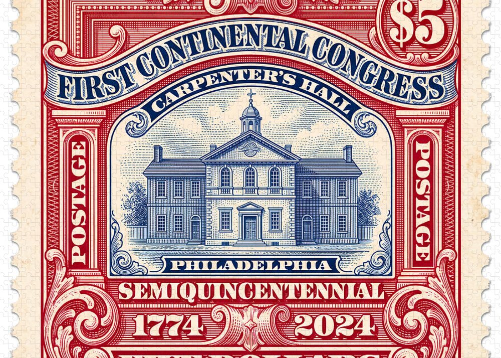 First Continental Congress $5 2 1 - Puzzle