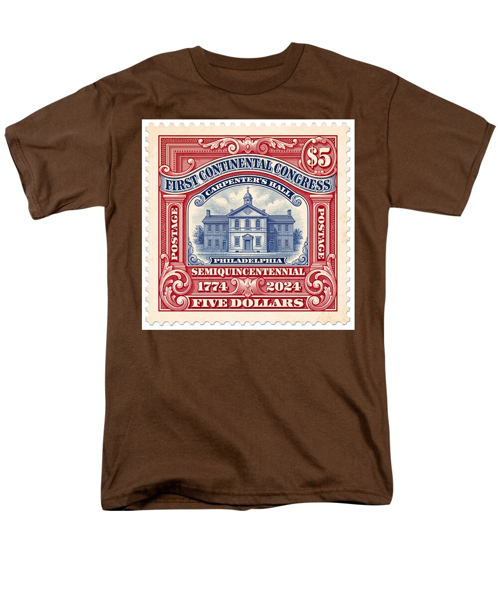 First Continental Congress $5 2 1 - Men's T-Shirt  (Regular Fit)