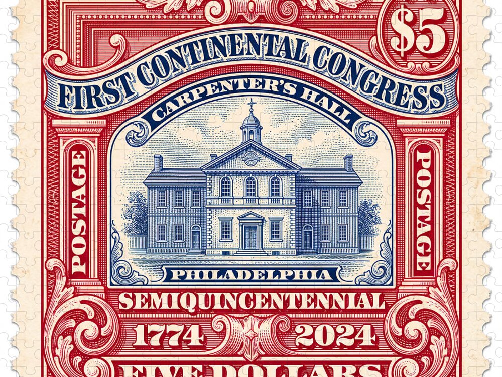 First Continental Congress $5 2 1 - Puzzle