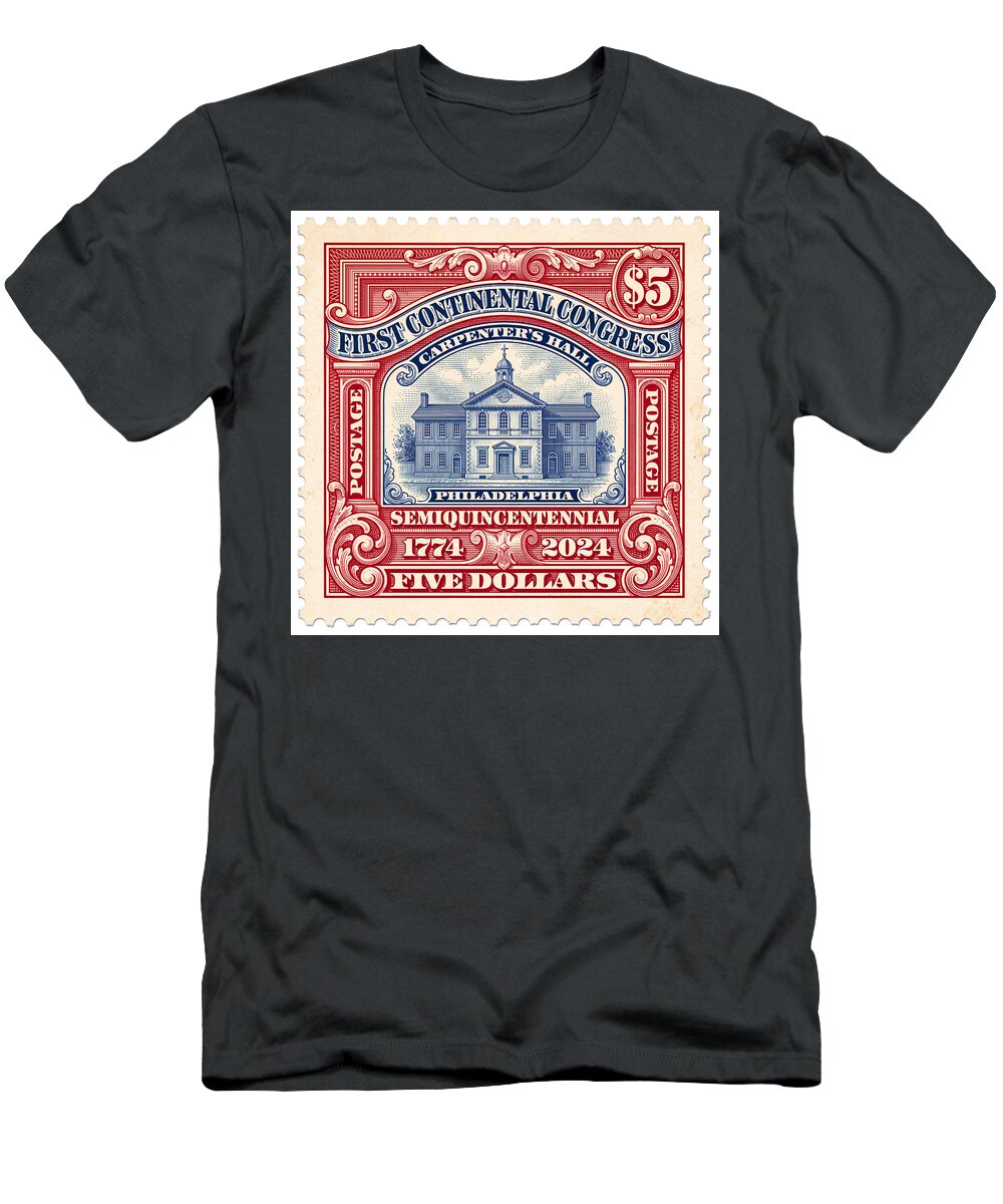 First Continental Congress $5 2 1 - T-Shirt