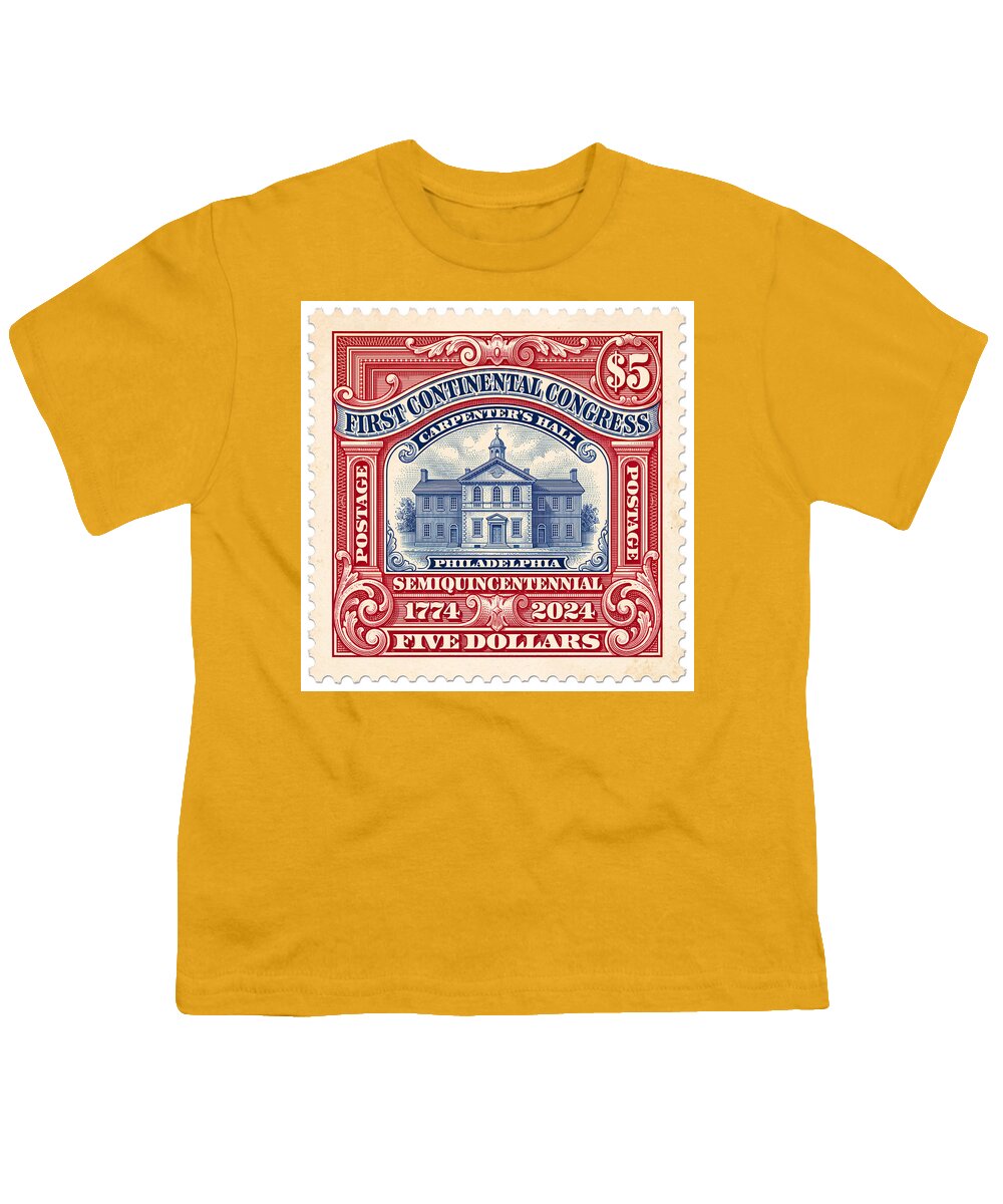 First Continental Congress $5 2 1 - Youth T-Shirt