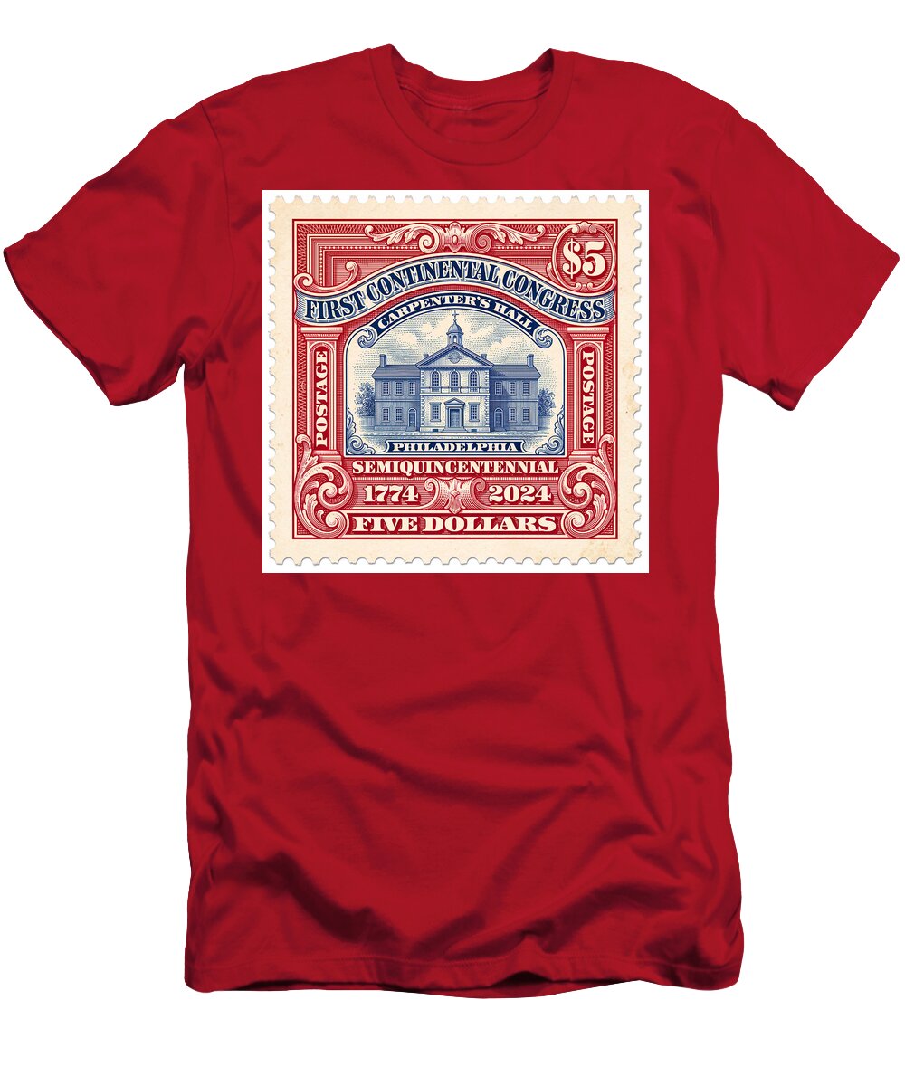 First Continental Congress $5 2 1 - T-Shirt