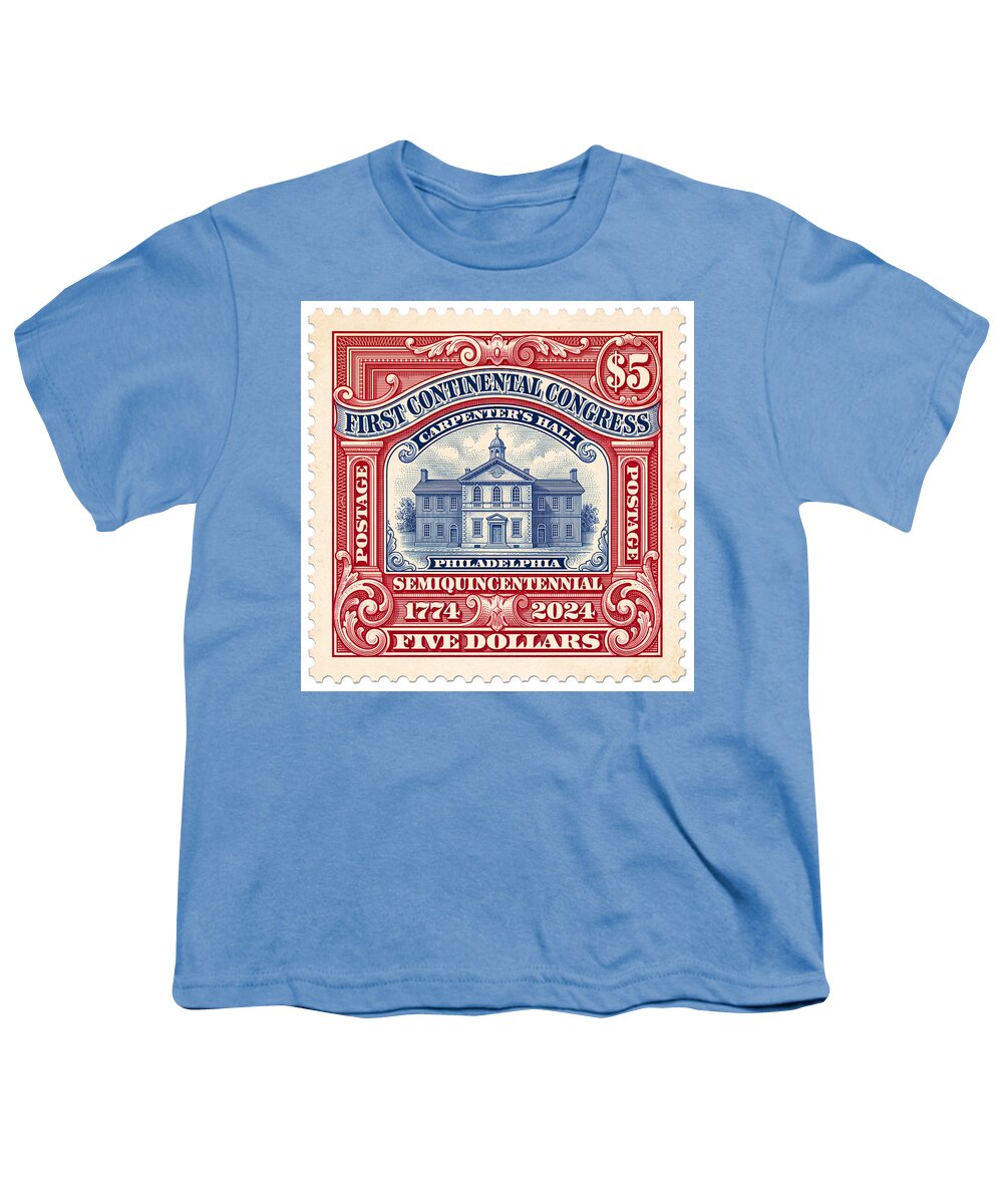 First Continental Congress $5 2 1 - Youth T-Shirt