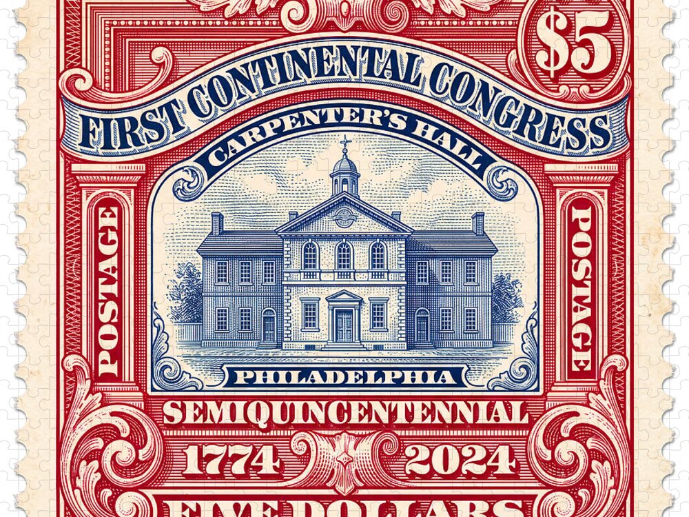 First Continental Congress $5 2 1 - Puzzle